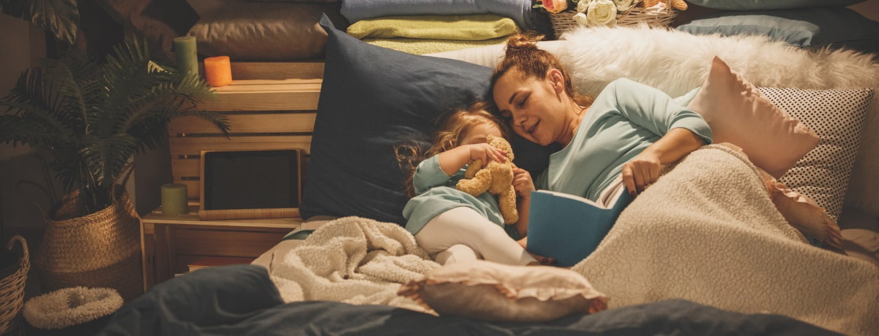 Parents can introduce rituals that signal bedtime.
