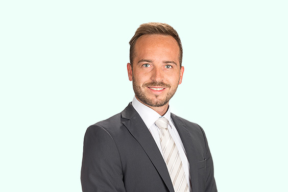 Porträtfoto von Pascal Ryavec, Leiter Agentur Uster